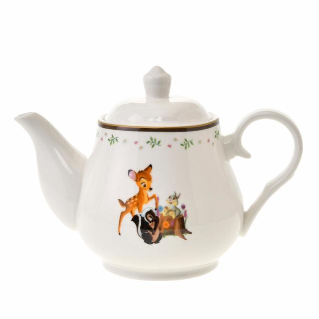 バンビ、とんすけ、フラワー ティーポット Bambi 80years 3,520円