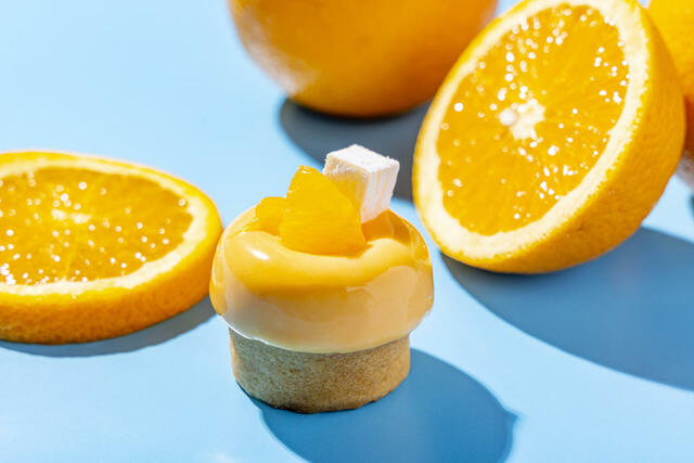 「オレンジ&燻製ダックのクラフティ​」【「キンプトン新宿東京」がサーティワンコラボとのアフタヌーンティー開催】