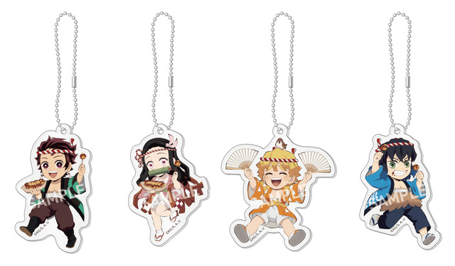 アクリルキーホルダー全8種（サイズ：約W40×H70mm） 