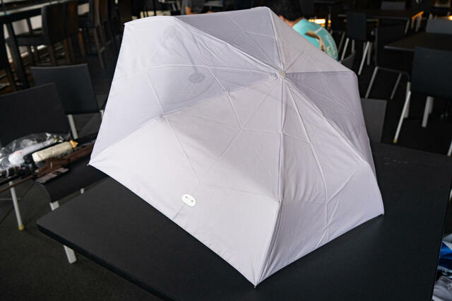 ベイマックス 折りたたみ傘 晴雨兼用 ポーチ入り SHINY DAY 3,500円