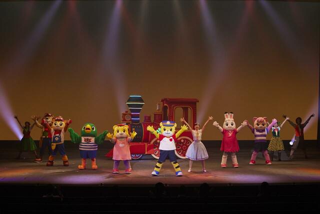 生で見る舞台は迫力満点！