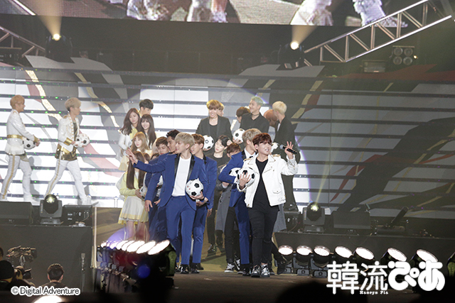フィナーレ　4月24日＠千葉・幕張メッセ「Power of K 2016～Korea TV Fes in Japan」　©Digital Adventure