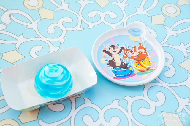 ラムネムースケーキ、スーベニアプレート付き ¥750