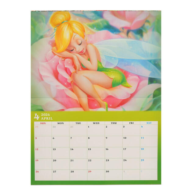 ディズニーキャラクター 壁掛けカレンダー CALENDAR&ORGANIZER 2026 2,200円