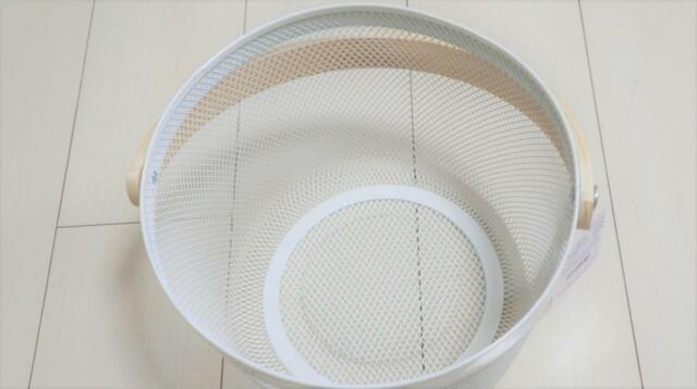 【ダイソー ワイヤーカゴ】税込550円とは思えない、シンプルでナチュラルなカゴ