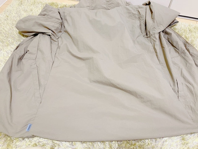 【ワークマン REPAIR-TECH 超軽量×遮熱M65タイプジャケット】サラサラとした素材