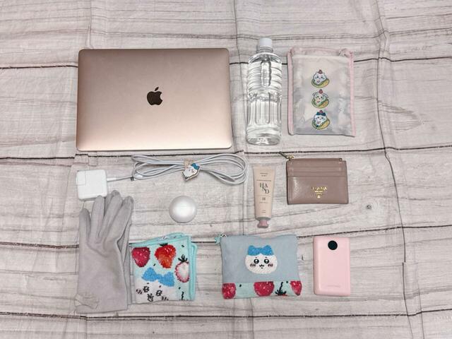 これだけの荷物が収納できました！サブバッグとして使うのもおすすめ♪