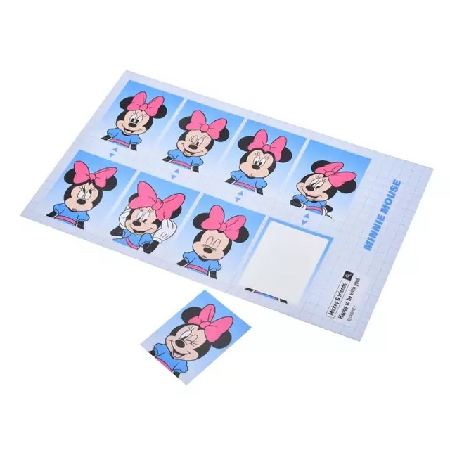 ミニー シール・ステッカー 証明写真風 Sticker Collection 350円