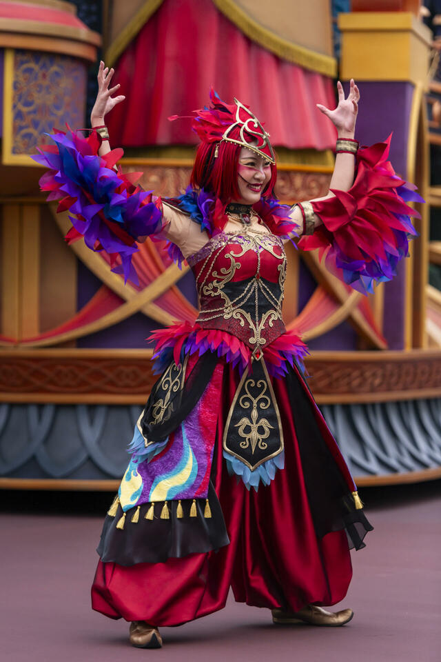 東京ディズニーランド「ザ・ヴィランズ・ハロウィーンInto the Frenzy”」プレスプレビューの様子