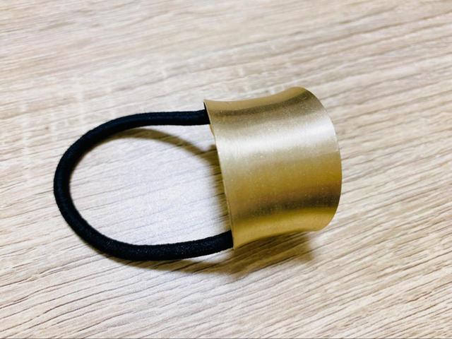 【3COINS メタルカフポニー】簡単手軽にお洒落