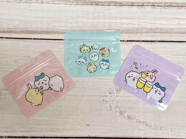 【ちいかわ100円雑貨】カラーによってデザインも異なります♪