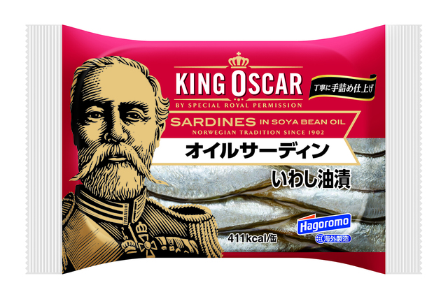 はごろも＆キングオスカー オイルサーディン通常パッケージ