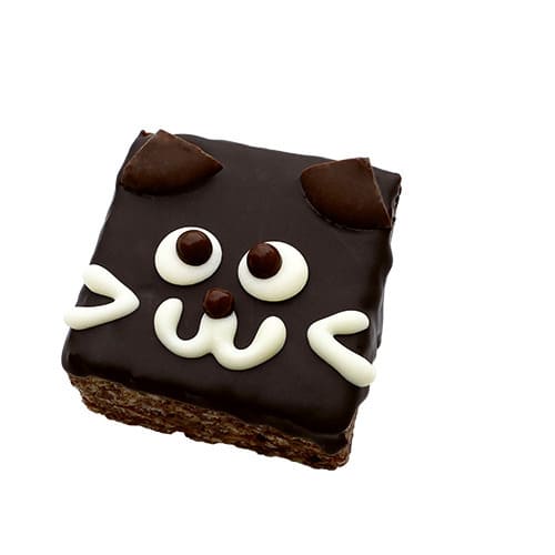 【あみだ池大黒「Matthew & Chris.P」】「M&Cクリスピーケーキ」黒猫ちょこ太 – チョコ風味 –