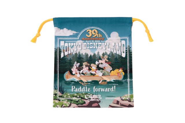 【東京ディズニーランド39周年記念グッズ】きんちゃく