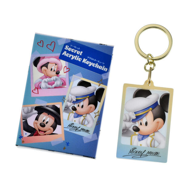ミッキー シークレットキーホルダー アクリル HAPPY BIRTHDAY MICKEY 900円