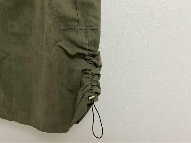 【ファッションセンターしまむら　レディース　スカート（近藤千尋）】簡単に裾の長さを調節可能！