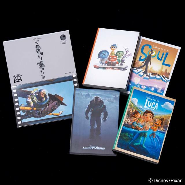 PIXARくじI賞：ポストカードブック