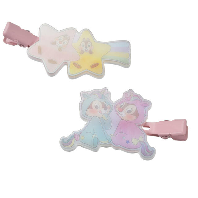 チップ＆デール ヘアクリップ セット カラークリップ MAEGAMI CHIP ‘N DALE COLLECTION 950円