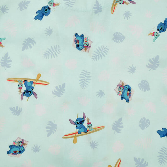 スティッチ＆スクランプ 半袖パジャマ Disney Stitch Day Collection 5,500円