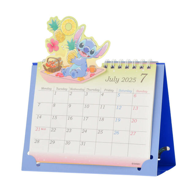 スティッチ&スクランプ 卓上カレンダー ポップアップ Calendar&Organizer 2025 2,200円
