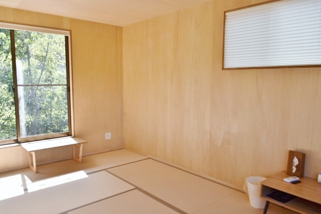 2Fの部屋も寛げる。ワーケーションにもよさそう