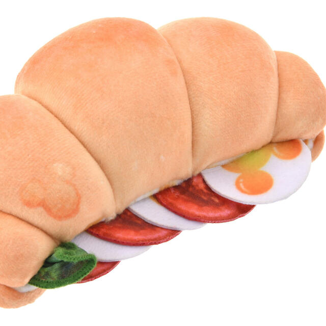 ミッキー ぬいぐるみキーホルダー・キーチェーン クロワッサンサンド MICKEY'S BAKERY 2,000円
