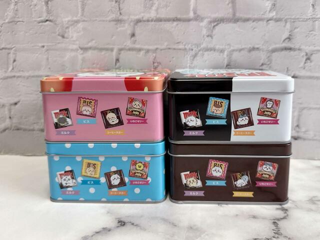 チロルチョコのパッケージの見本デザイン入り。種類によってチョイスが異なり、凝っています！