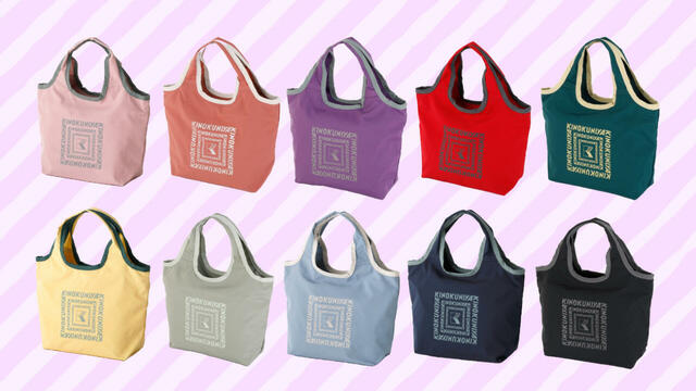 「ミニバッグ」＜期間：2025年2月12日〜＞【小さくてもファスナー付きで便利！紀ノ国屋の新作バッグ「ミニバッグ」が10色展開で登場！】