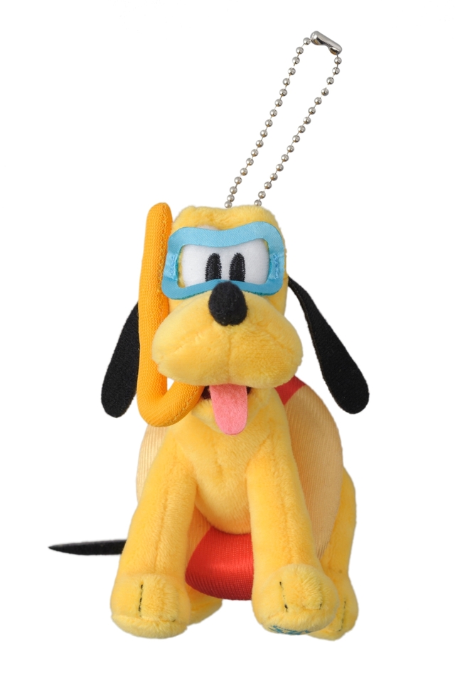 ぬいぐるみバッジ 1,700円｜長さ約11cm｜2017年4月15日（土）発売｜東京ディズニーランド｜ギャグファクトリー／ファイブ・アンド・ダイム