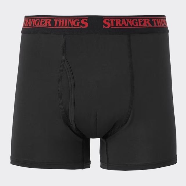 スタイルドライボクサーパンツ 590円｜GU×Netflix「ストレンジャー・シングス 未知の世界」