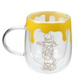 プーさん マグカップ 耐熱ガラス ダブルウォール はちみつ Drinkware 2,200円