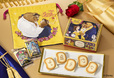オリジナルの「巾着付きセット」も登場！『美女と野獣/ショコラサンド「見ぃつけたっ」』【Disney SWEETS COLLECTION by 東京ばな奈】