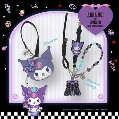 ANNA SUI×マイメロディ＆クロミ】世界観抜群の新作アイテムが登場