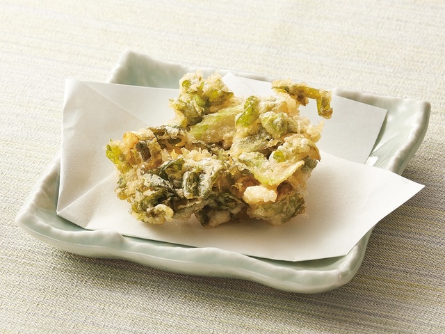 セロリのつまみ揚げ