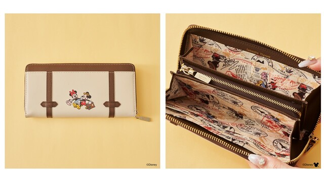 長財布 27,500円｜サマンサタバサ「ミッキー＆ミニー」 TRAVELコレクション