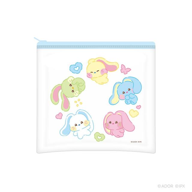 「クリアポーチ」＜税込1,540円＞【「bunini cafe with NewJeans」期間限定オープン】