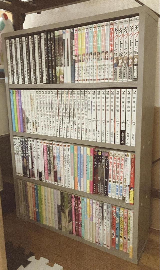 【アイリスオーヤマ『コミックラック　CORK-8460』】満足いく仕上がり！