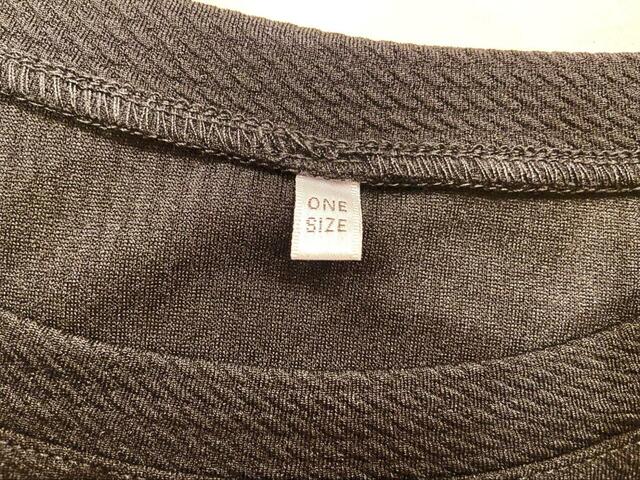 【coca エンボス加工 Aラインワンピース 】ワンサイズ展開ですが、低身長さんから高身長さんまで着られそうなサイズ感です