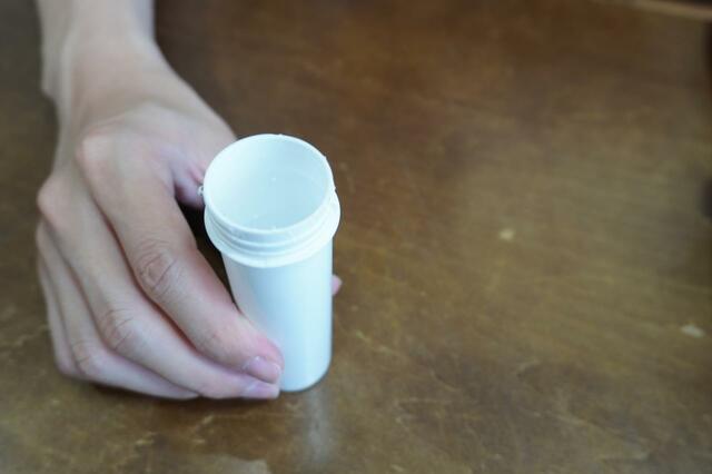 8分目まで水を入れる