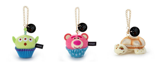 ピクサーキャラクター Nuiパン チェーンストラップマスコット 1,760円～2,200円
