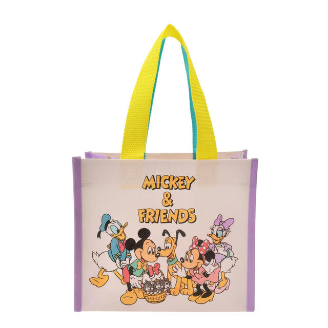 ミッキー＆フレンズ ショッピングバッグ・エコバッグ(S) Mickey ＆ Friends 600円