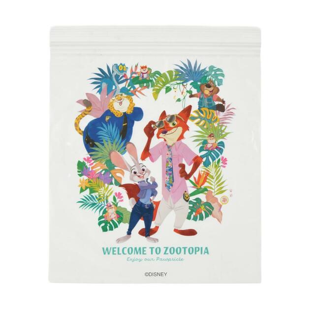 ズートピア2 ジッパーバッグ TROPICAL ZOOTOPIA 600円