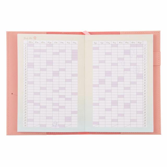 塔の上のラプンツェル 手帳・スケジュール帳 B6 型押し Calendar＆Organizer 2024 2,750円