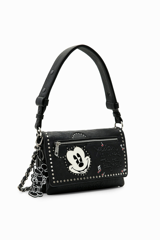 ミッキーマウス スタッズ ミドルクロスボディバッグ ¥ 15,900