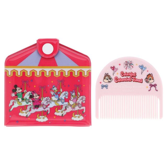 コーム&ミラー 2,500円｜東京ディズニーリゾート新作ステーショナリーグッズ｜販売店舗：東京ディズニーランド「グランドエンポーリアム」、東京ディズニーシー「イル・ポスティーノ・ステーショナリー」｜発売日：2026年11月26日(木)