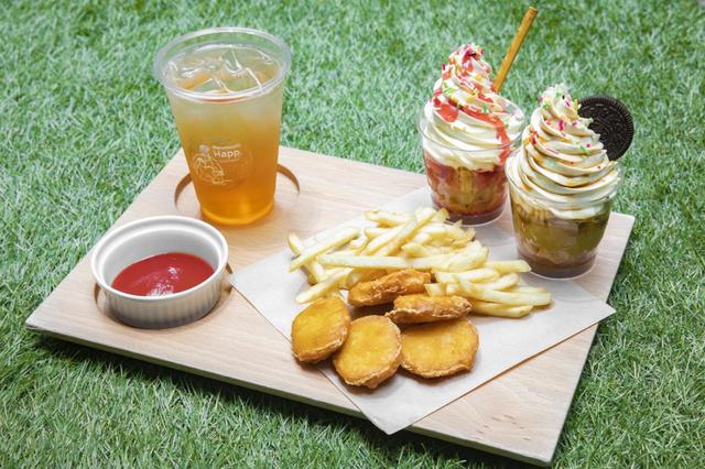 ププッとおしりたんていカフェ メニュー