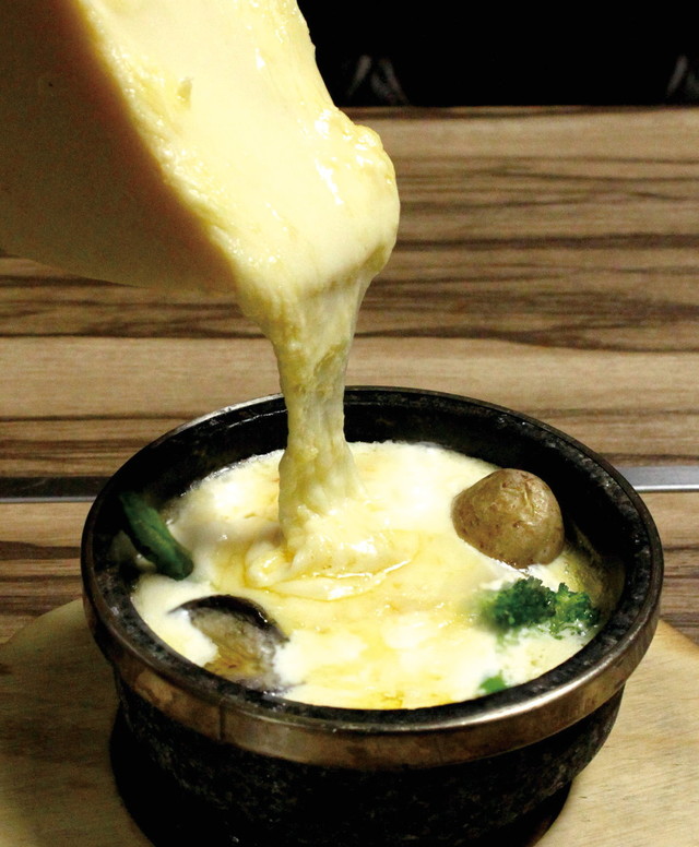 5種チーズラクレットリゾット