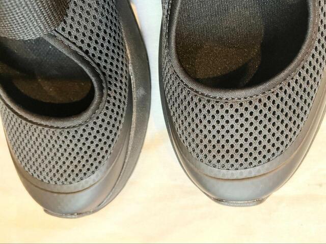 【無印良品 メッシュ ワンベルトスニーカーサンダル】メッシュ素材で通気性に優れています