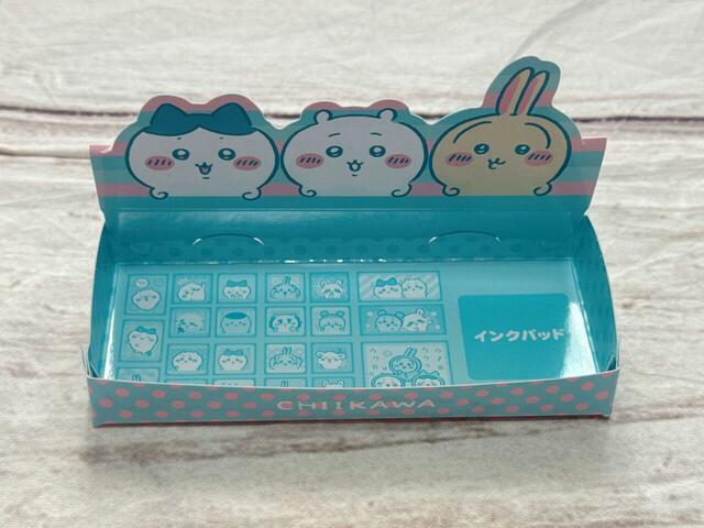 【ちいかわ スタンプブック】ケースを組み立てたら…→
