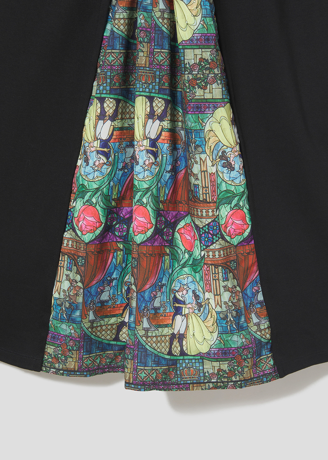 長袖ワンピース「美女と野獣/パターン」